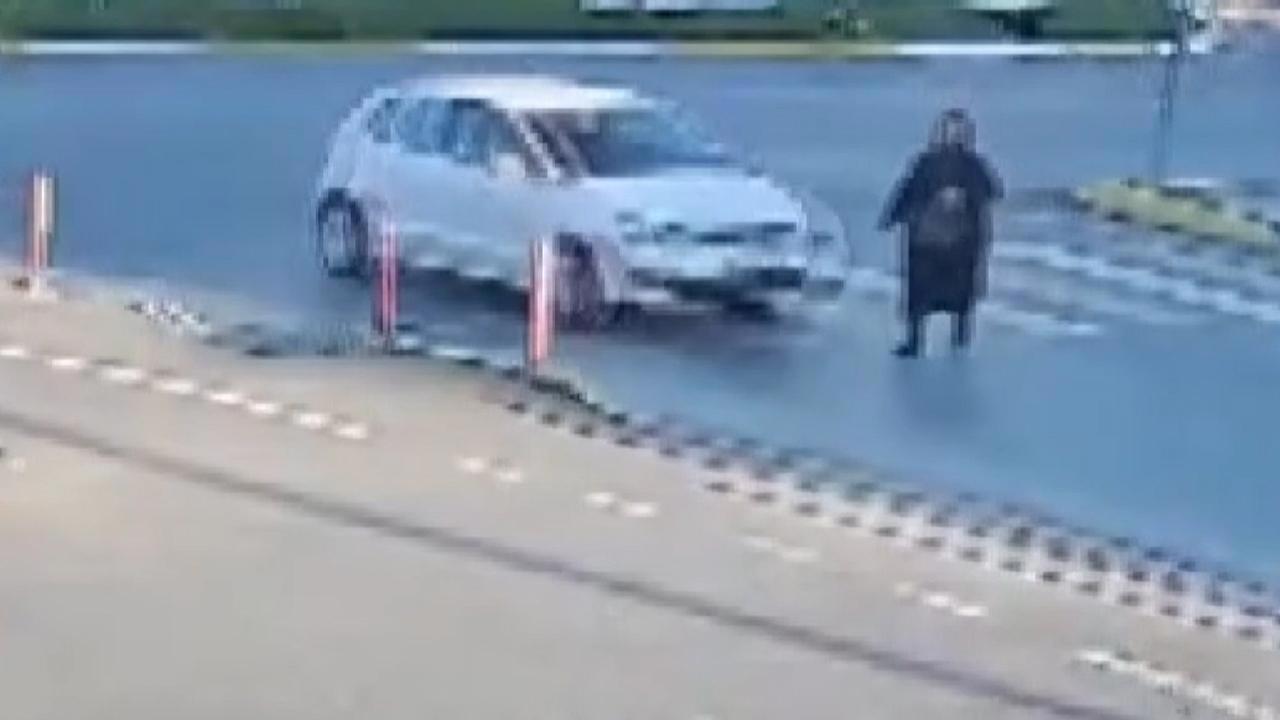 Yardım bekleyen kişiye ikinci kaza
