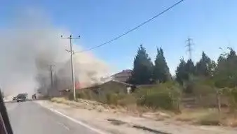 Bursa’daki Fabrika Yangını: Panik ve Korku Dolu Anlar Yaşandı!
