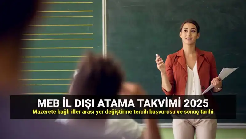 2025 Öğretmenlerin İllere Göre Yer Değiştirme Süreci ve MEBBİS Ekranı