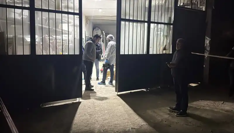 İş Yerinde Korkunç Cinayet: Cinayet sonrası Battaniyeye Sarılı Gerçek