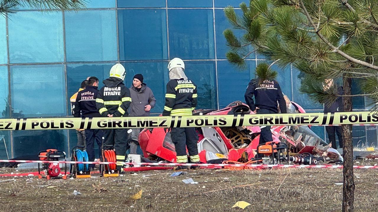 Muğla'da ambulans helikopter düştü: 4 kişi hayatını kaybetti