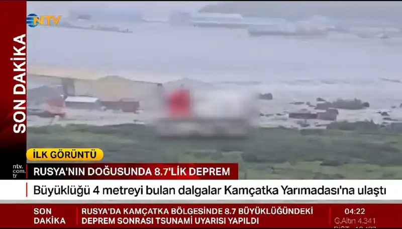 Kamçatka Kıyılarında İlk Tsunami Dalgaları Geliyor: Ne Yapmalıyız?