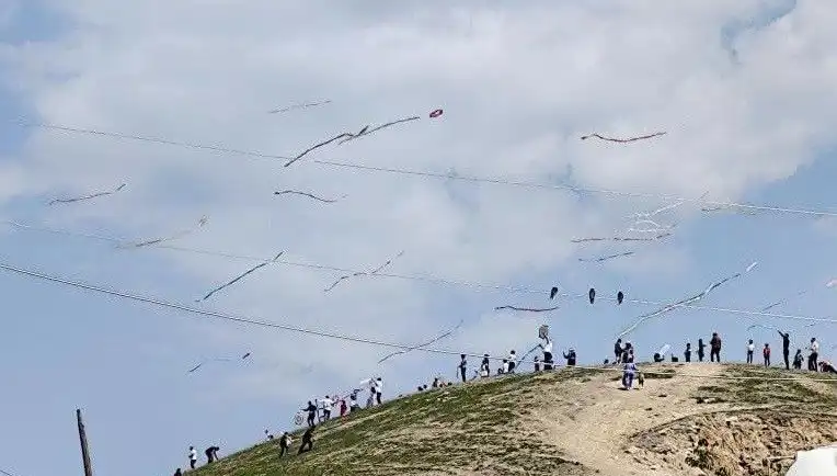 Uçurtma Şöleni: Renklerin Dansı Göklerde Boy gösterdi