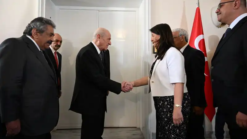 MHP Lideri Bahçeli, DEM Parti Heyeti ile Önemli Görüşmeler Yaptı