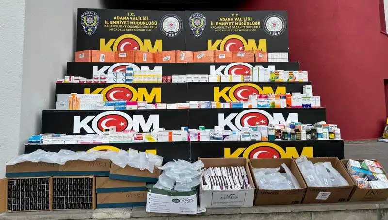 Adana'da Yasa Dışı İlaç Operasyonu! Neler Oluyor?