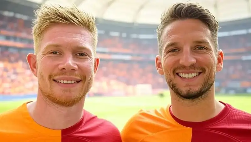 Galatasaray, Kevin de Bruyne'yi Kadrosuna Katmak İçin Mertens'i Görevlendiriyor