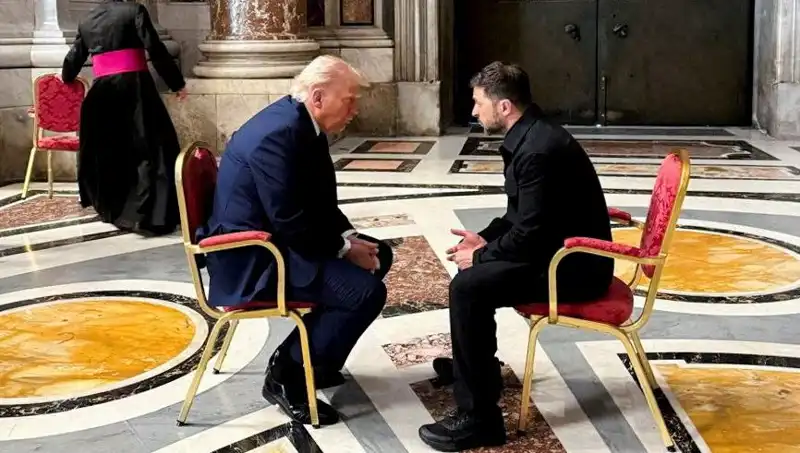 Zelenski'den Şaşırtan Açıklama: Trump ile En İyi Görüşme Vatikan'da Gerçekleşti