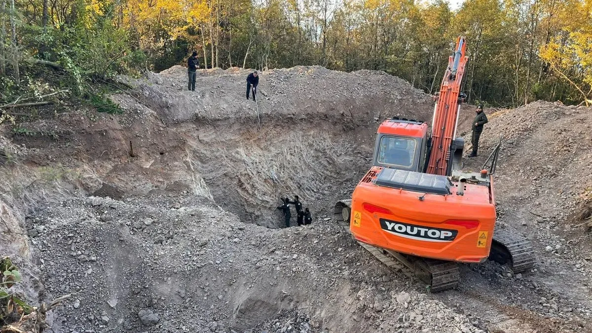 Define Avcıları Suçüstü Yakalandı: İş Makinalarıyla Kazarken Ele Geçirildiler