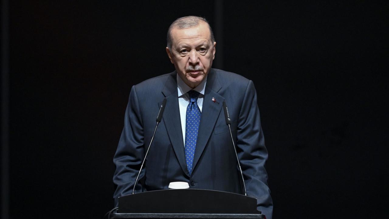 Cumhurbaşkanı Erdoğan: Egemen Filistin Devleti için sabırla mücadele ediyor