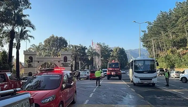Muğla'da Lüks Otelde Yangın: Tatilciler Büyük Panik Yaşadı!