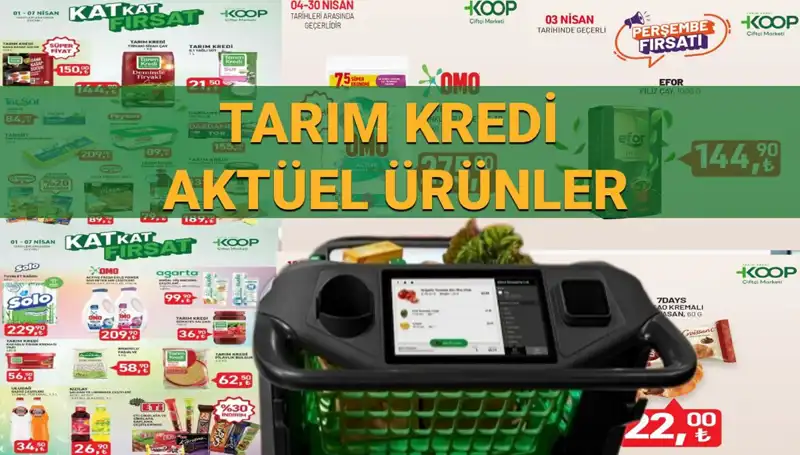 Tarım Kredi Kooperatifi'nden Nisan Ayında Büyük İndirimler!