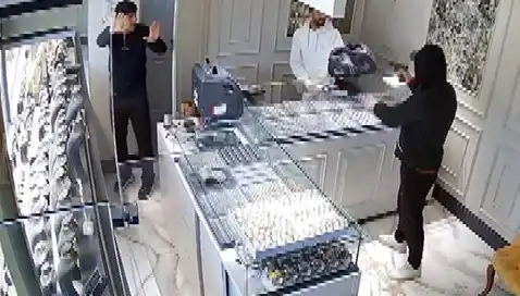 Bursa'da Kuyumcu Soygunu: Anlık Korku ve Kaos Anları!