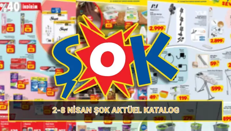 ŞOK Marketleri’nden Temizlikte Devrim! 2-8 Nisan Kataloğu Yayında