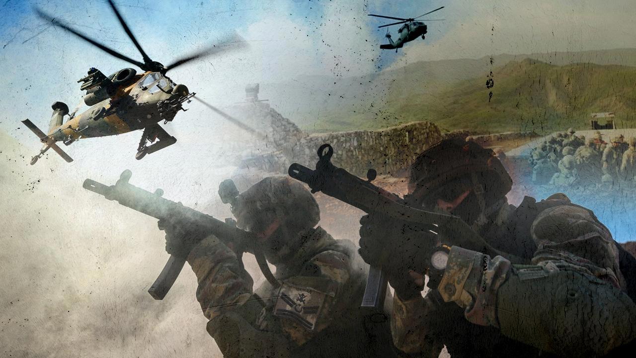 Irak ve Suriye sınırında teröristlere darbe vuruldu!